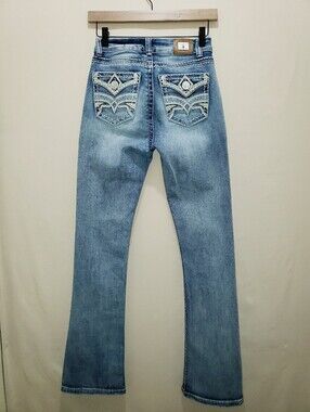 Western Blue Bootcut Jeans